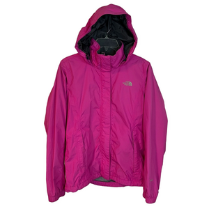 The North Face Women's HYVENT Pink Waterproof Lightweight Outdoor Wind Jacket M